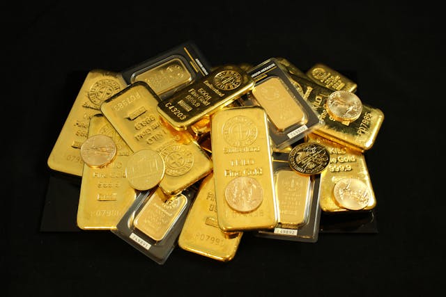 lingote de oro